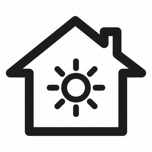 Heating, Home, House, Warm Icon