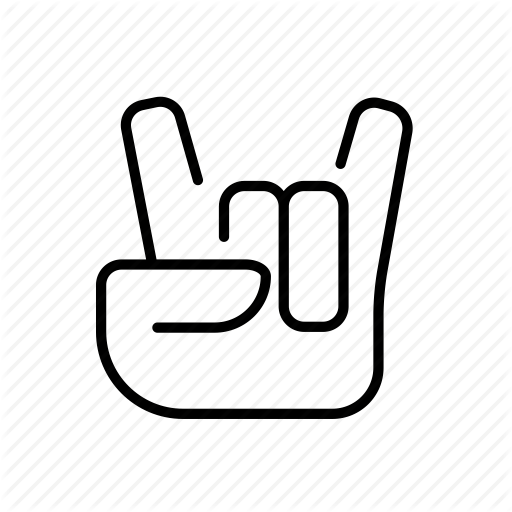 Concert, Gesture, Gestures, Hand, Heavy, Metal, Rock Icon