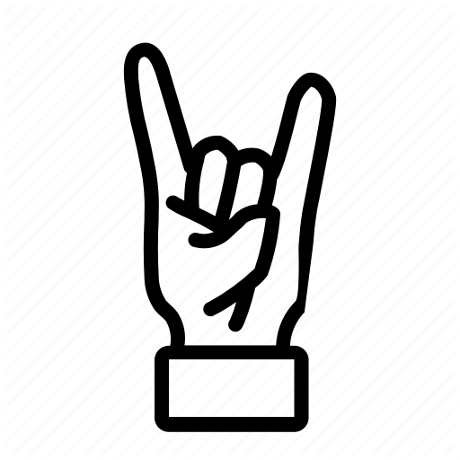 Devil Horns, Finger, Hand, Heavy Metal Icon