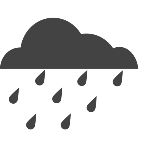 Cloud Rain Heavy Rain Pngicoicns Free Icon Download