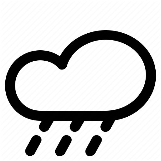Climate, Cloud, Forecast, Heavy, Rain, Weather Icon