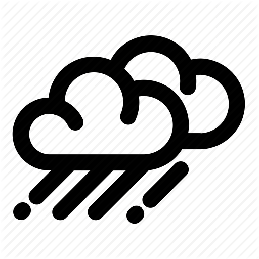 Cloud, Drizzle, Heavyrain, Rain, Shower, Weather Icon