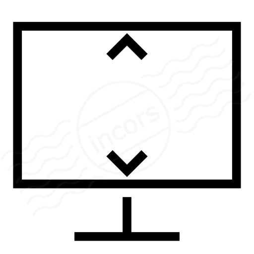 Iconexperience I Collection Monitor Height Icon
