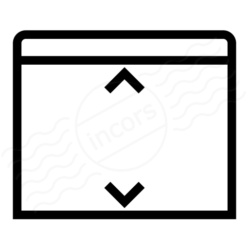 Iconexperience I Collection Window Height Icon