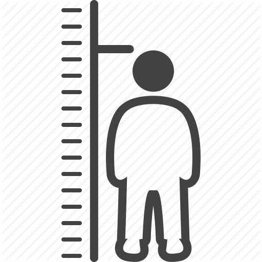 Fitness, Growing, Health, Height, Measure, Stages, Young Icon