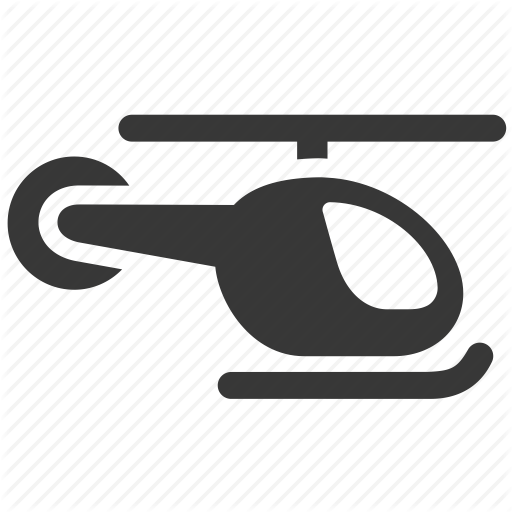 Helicopter Icon Vector