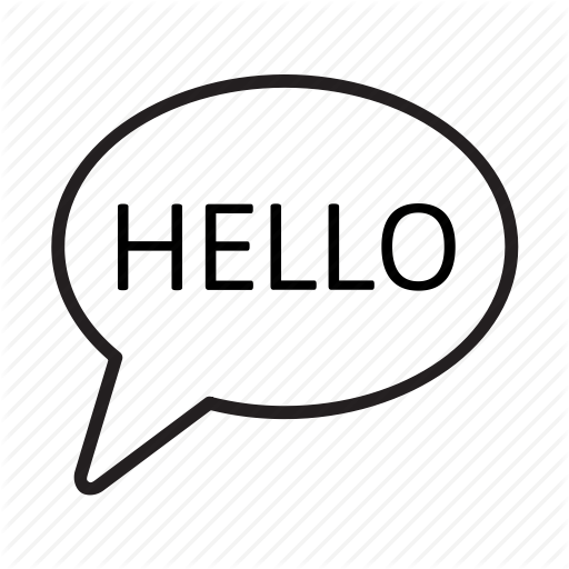 Balloon, Bubble, Chat, Conversation, Hello, Speech, Talk Icon