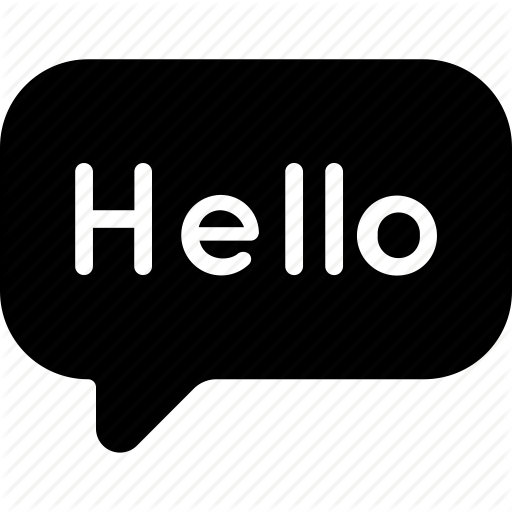 Chat, Greeting, Hello, Message Icon