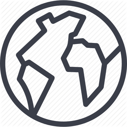 Earth, Global, Internet, Map, Planet, Social Network, World Icon