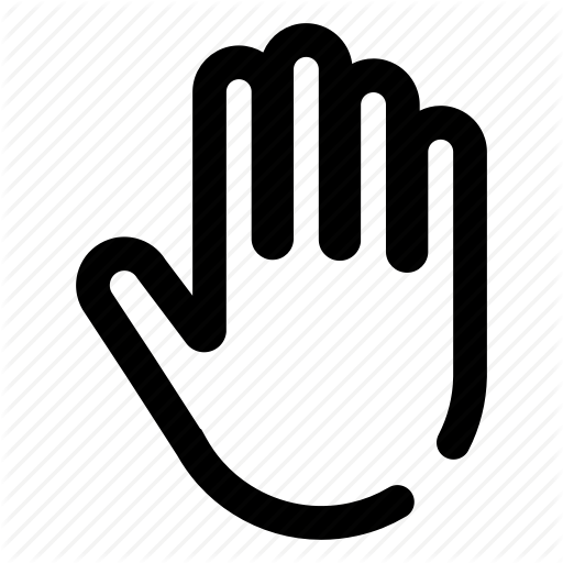 Gesture, Greeting, Hand, Hello, Stop Icon