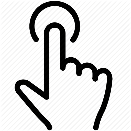 Button, Click, Press, Touch Icon