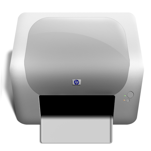 Hardware, Hewlett Packard, Print Icon