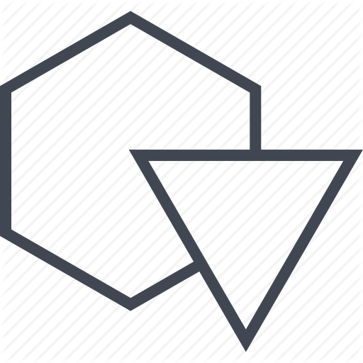 Abstract, Design, Hex, Hexagon, Triangle Icon