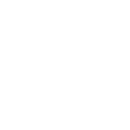 White Hex Burner Icon