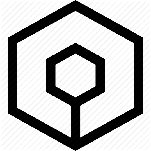 Abstract, Creative, Hexagon Icon