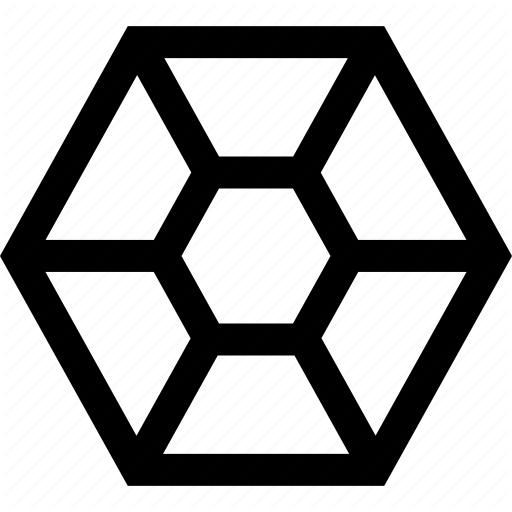 Connect, Creative, Hexagon Icon