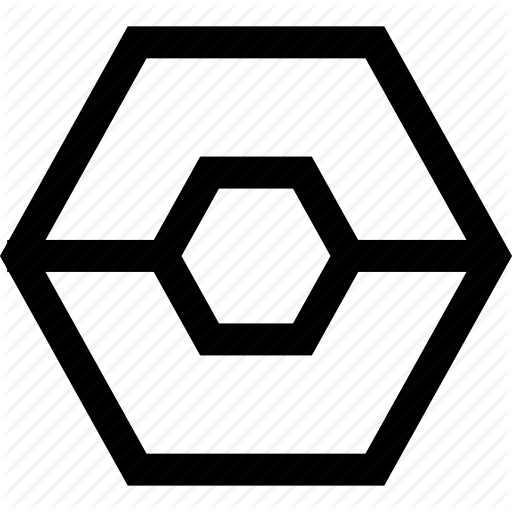 Creative, Eye, Hexagon Icon