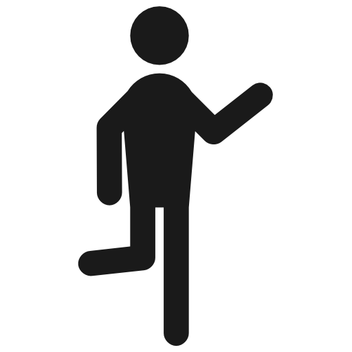 Hangout, Hanging, Run, Man, Human, Behaviour, Male, Hi Icon Free