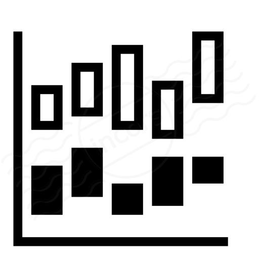 Iconexperience I Collection Chart Hi Lo Icon