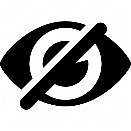 Pictures Of Hide Icon Png