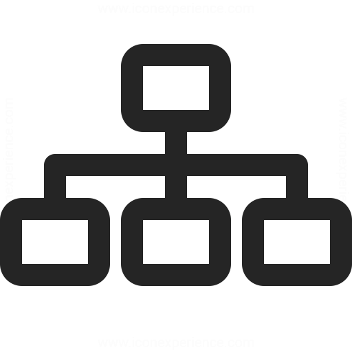Elements Hierarchy Icon Iconexperience
