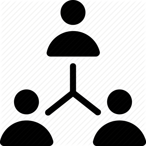 Group, Network, Organization, Team, Team Hierarchy Icon