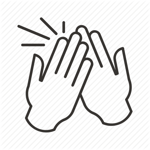 Clap, Finger, Fingers, Hand, Hands, High Five Icon