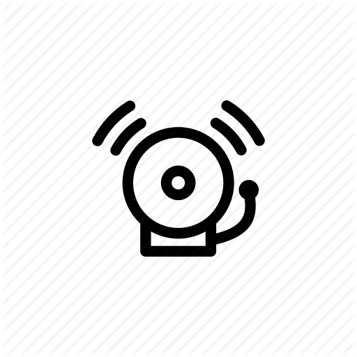 Alarm, Alert, Attention, Bell, Exclamation, High Priority, Warning