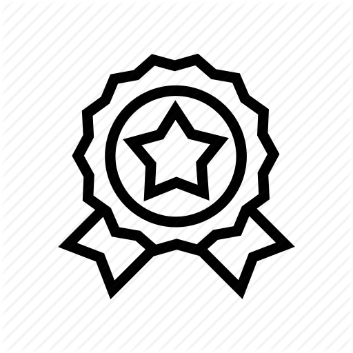 High Quality, Premium, Quality Badge, Ribbon Badge Icon