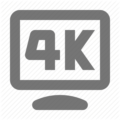 Film, Four, High, Monitor, Quality, Resolution, Watch Icon