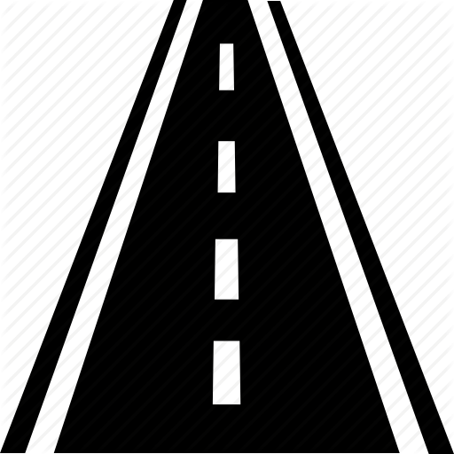 Highway, Lane, Road, Trip Icon