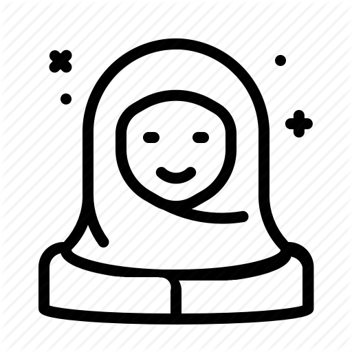 Arab, Hijab, Muslim, Woman Icon