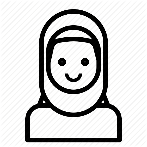 Avatar, Face, Hijab, Muslim, Woman Icon