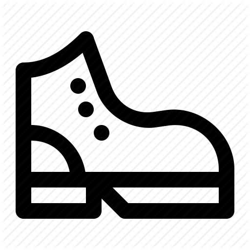Boot, Camping, Footwear, Hiking, Outdoor, Shoes Icon