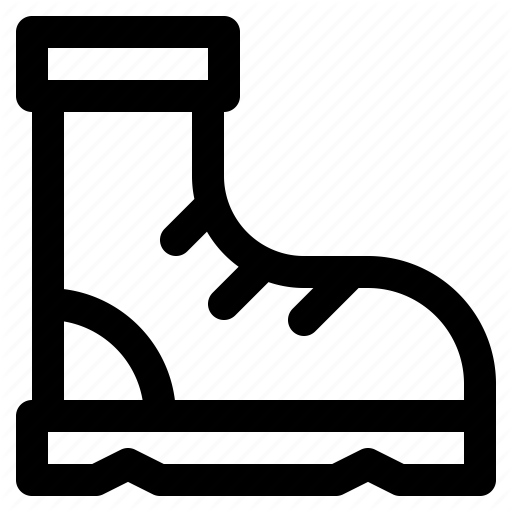 Boot, Camping, Footwear, Hiking, Shoes Icon