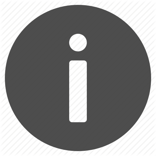 About, Faq, Help, Hint, Info, Information Icon
