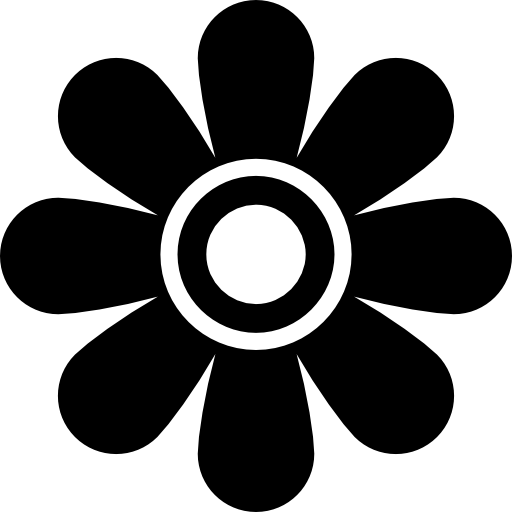 Hippie Flower Icons Free Download