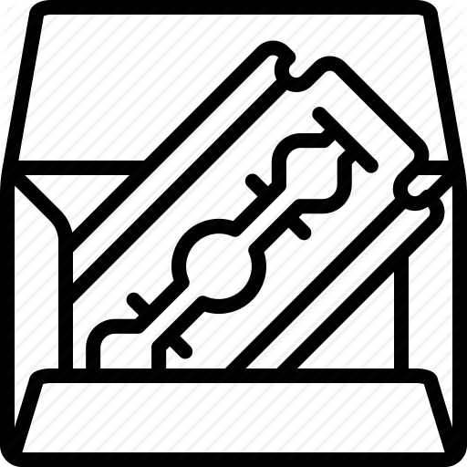 Barber, Blade, Hipster, Pack, Razor, Shaving, Yumminky Icon