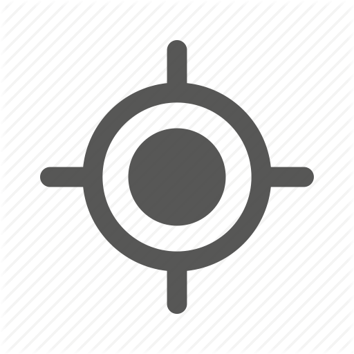 Aim, Crosshair, Goal, Hit, Point, Pointer, Target Icon