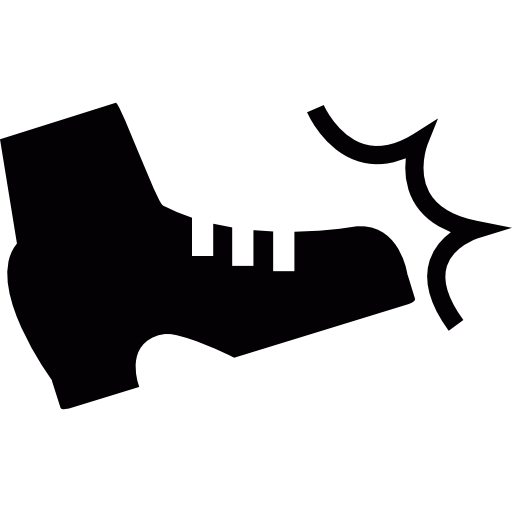 Punt, Boot, Foot, Fashion, Hitting, Hit Icon