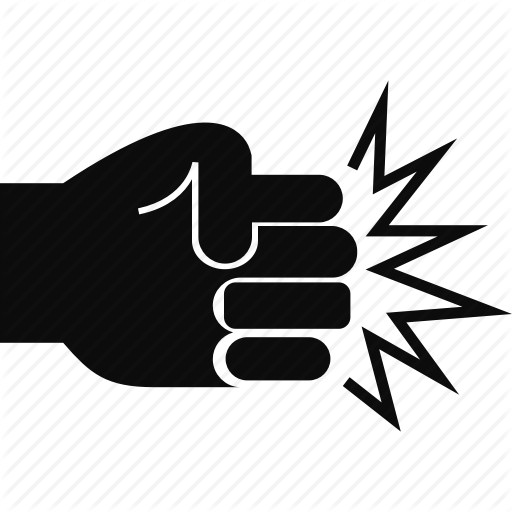 Assault, Hand, Hit, Punch Icon