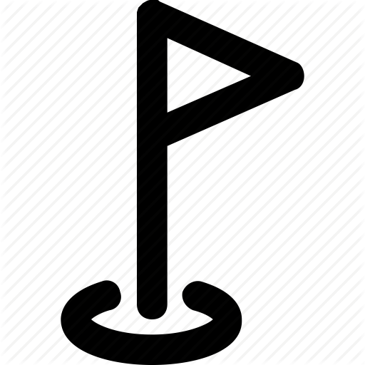 Flag, Golf, Golf Hole Icon