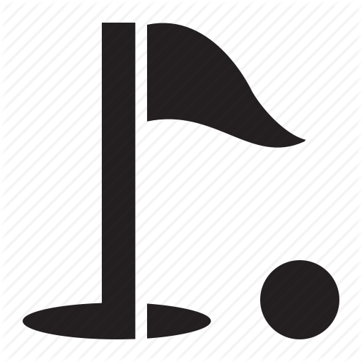 Golf, Hole Icon