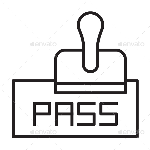 Travel Element Line Icon Set