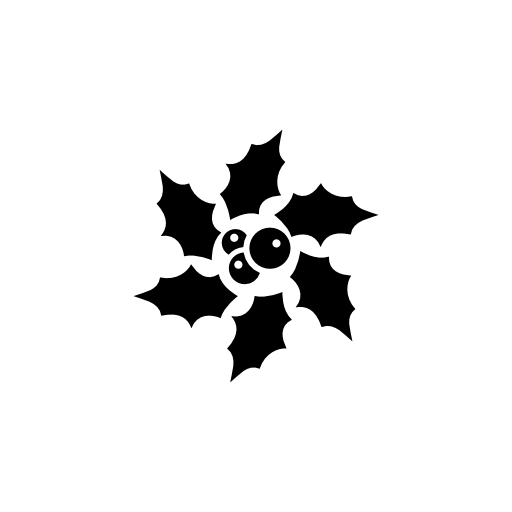 Christmas Holly Decorating Icon Download Free Icons