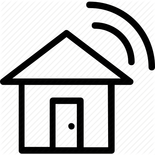 Home, Home Automation, Internet, Smart Home, Wifi Icon
