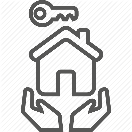 Building, Care, Home, Key, Landlord Icon