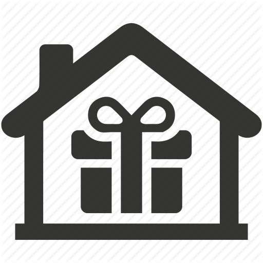Delivery, Gift, Home, Home Present, House, Package, Real Estate Icon