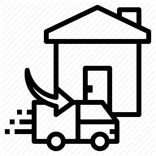 Delivery, Home, Shipping, Truck Icon