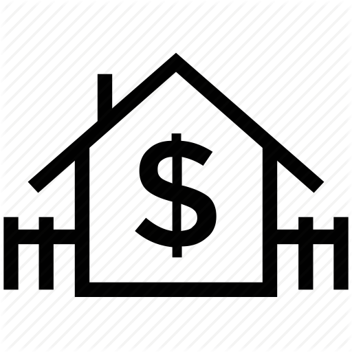 Dollar Sign, For Sale, Home, House For Sale, Property, Value Icon